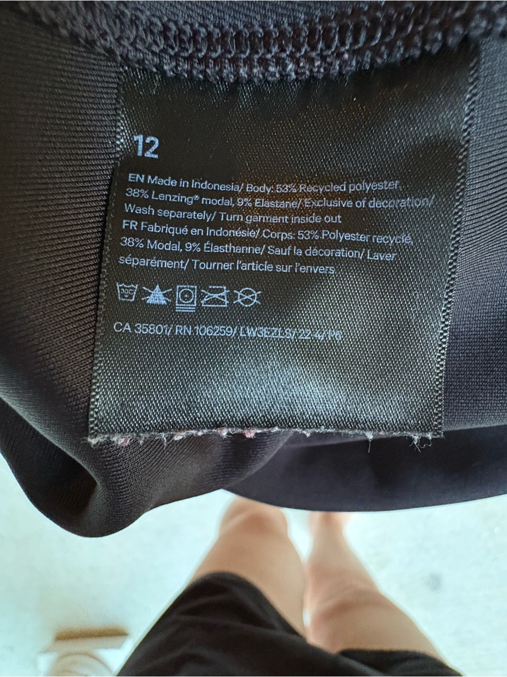 lululemon athletica Washed dark Charcoal Crew Sweatshirt - Dark Gray - Picture 7 of 7